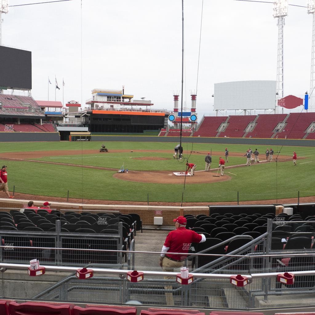 Great American Ball Park - Section Scout Box 22 Seat View
