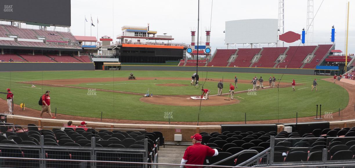 Great American Ball Park - Section Scout Box 22 Seat View