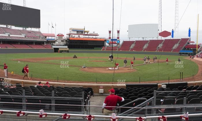 Great American Ball Park - Section Scout Box 22 Seat View