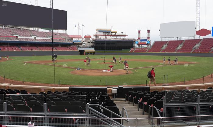 Great American Ball Park - Section Scout Box 23 Seat View
