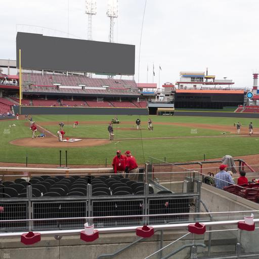 Great American Ball Park - Section Scout Box 25 Seat View