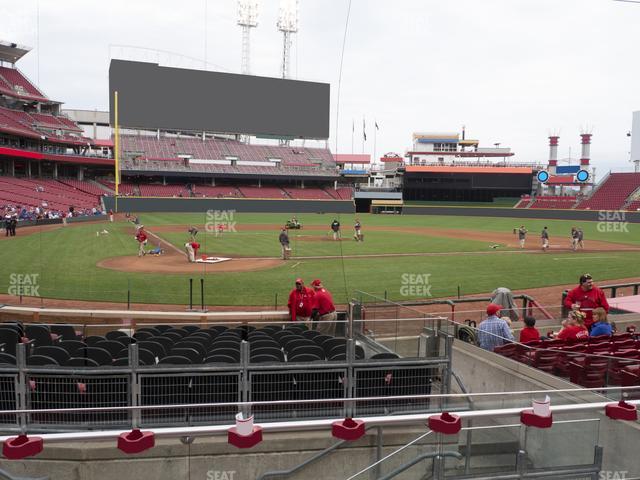 Great American Ball Park - Section Scout Box 25 Seat View Great American Ball Park - Section Scout Box 25 Seat View
