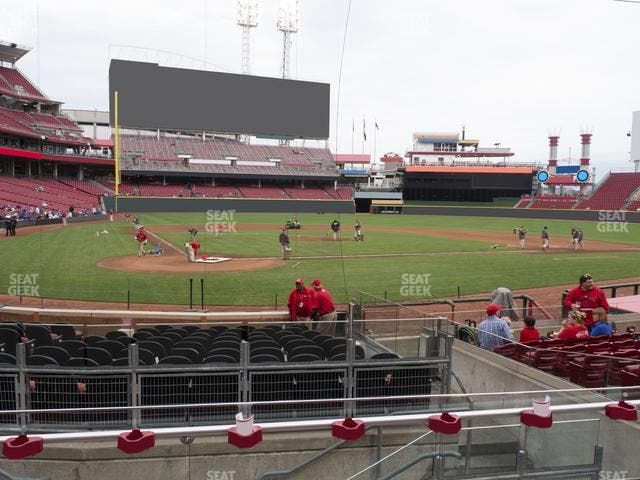 Great American Ball Park - Section Scout Box 25 Seat View