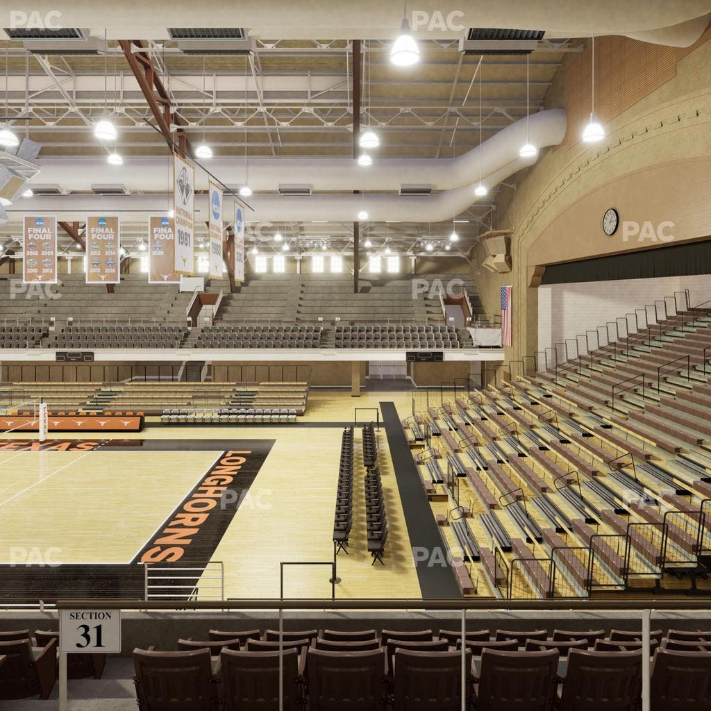 Gregory Gym - Section Bench 131 Seat View