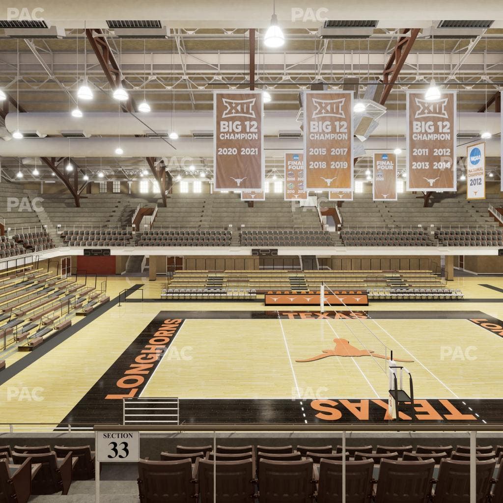 Gregory Gym - Section Bench 133 Seat View