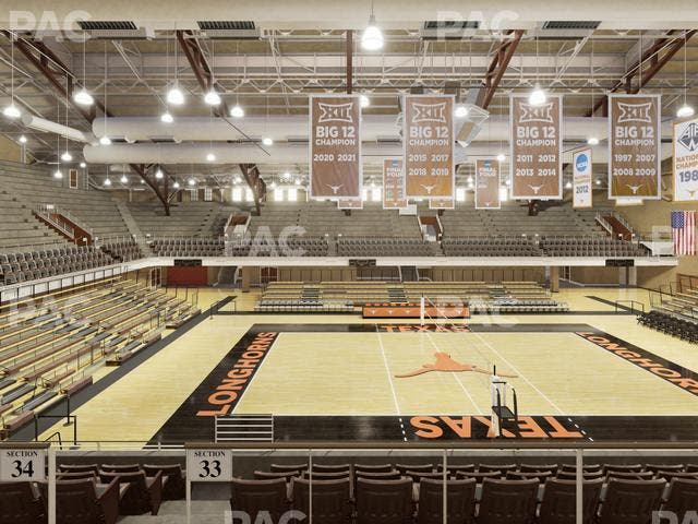 Gregory Gym - Section Bench 133 Seat View