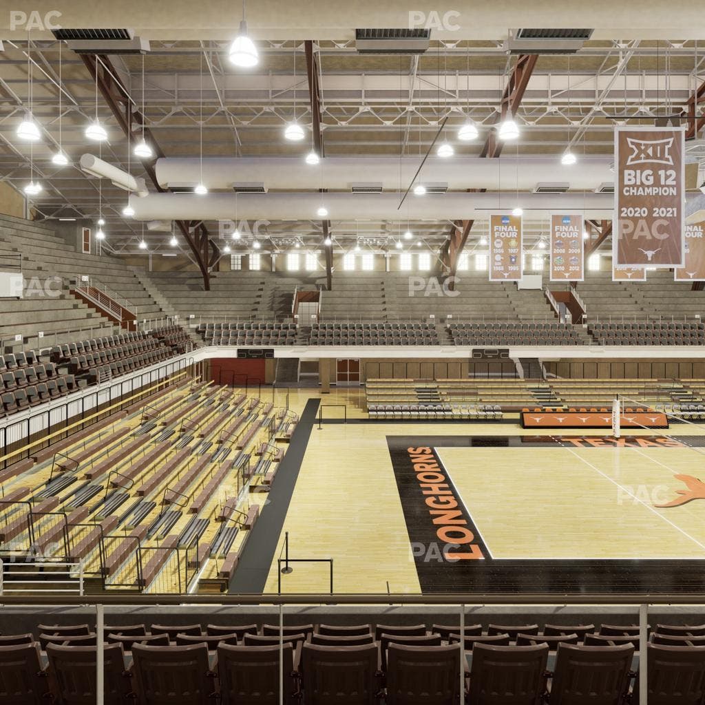 Gregory Gym - Section Bench 134 Seat View