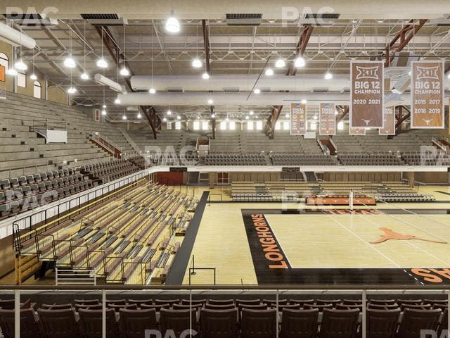 Gregory Gym - Section Bench 134 Seat View