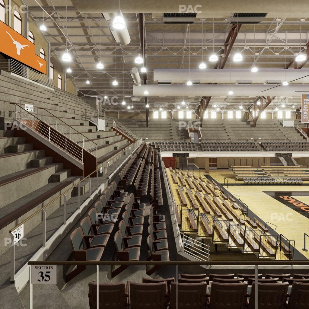 Gregory Gym - Section Bench 135 Seat View