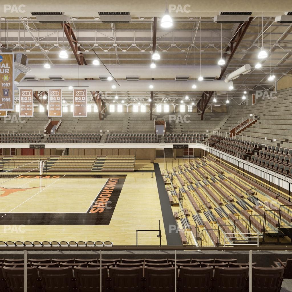 Gregory Gym - Section Bench 141 Seat View