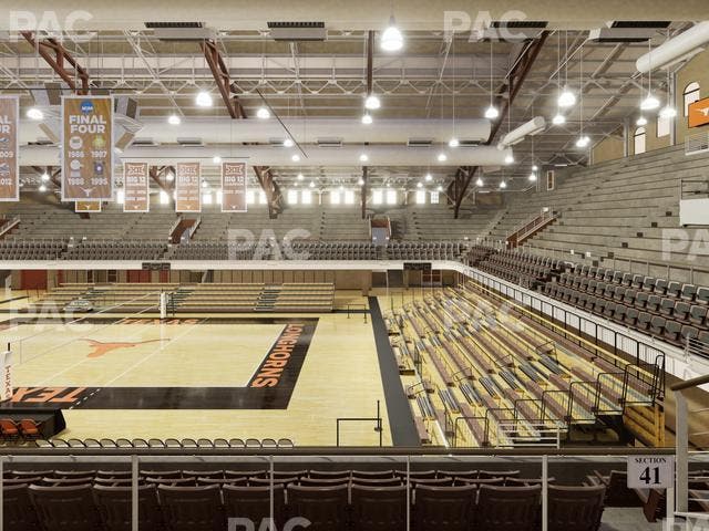 Gregory Gym - Section Bench 141 Seat View