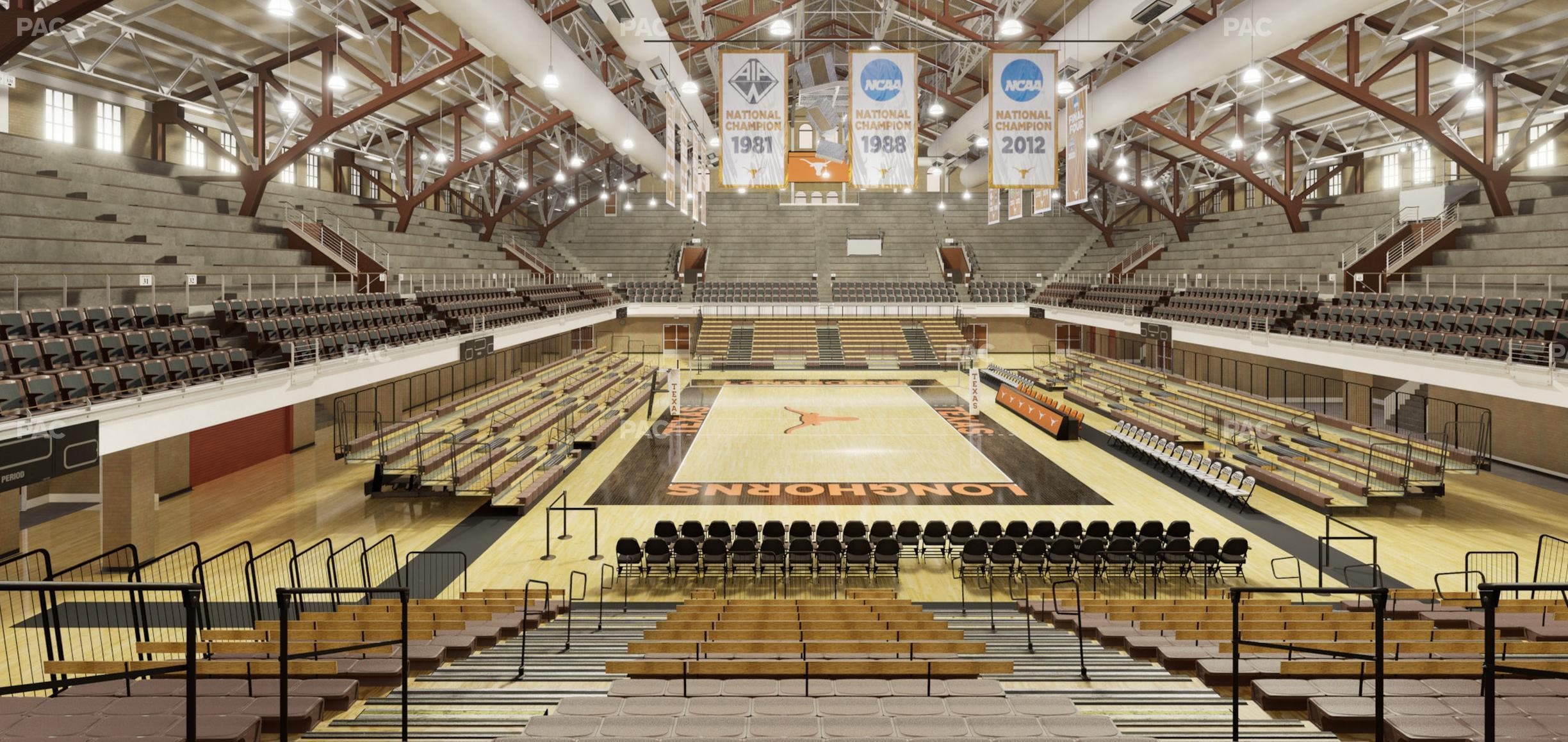 Gregory Gym - Section Bench 7 Seat View