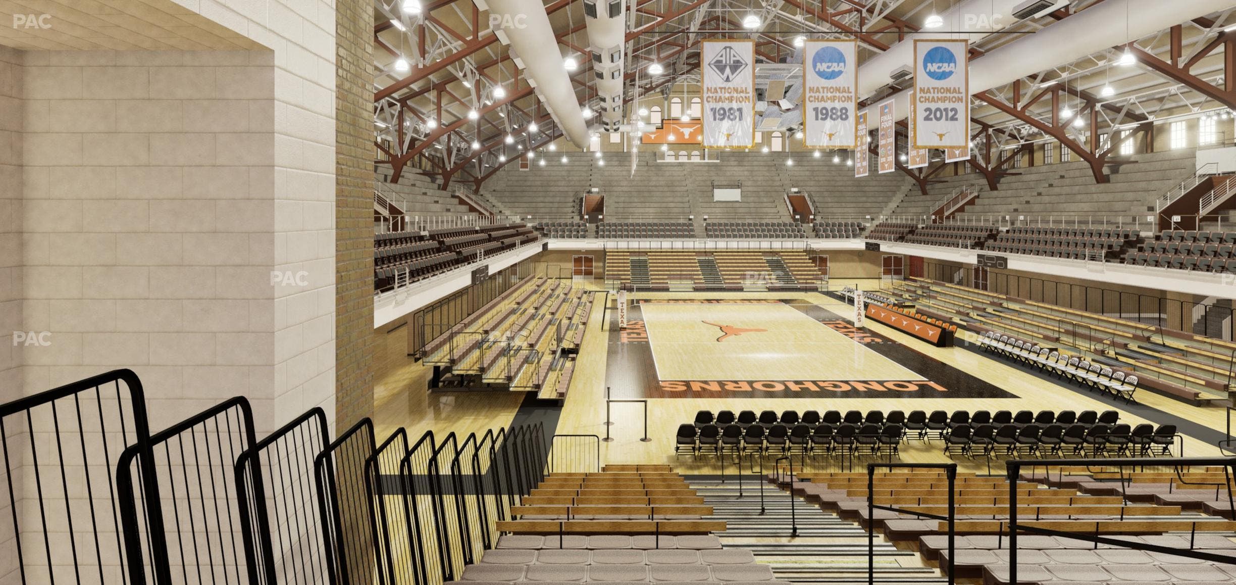 Gregory Gym - Section Bench 8 Seat View