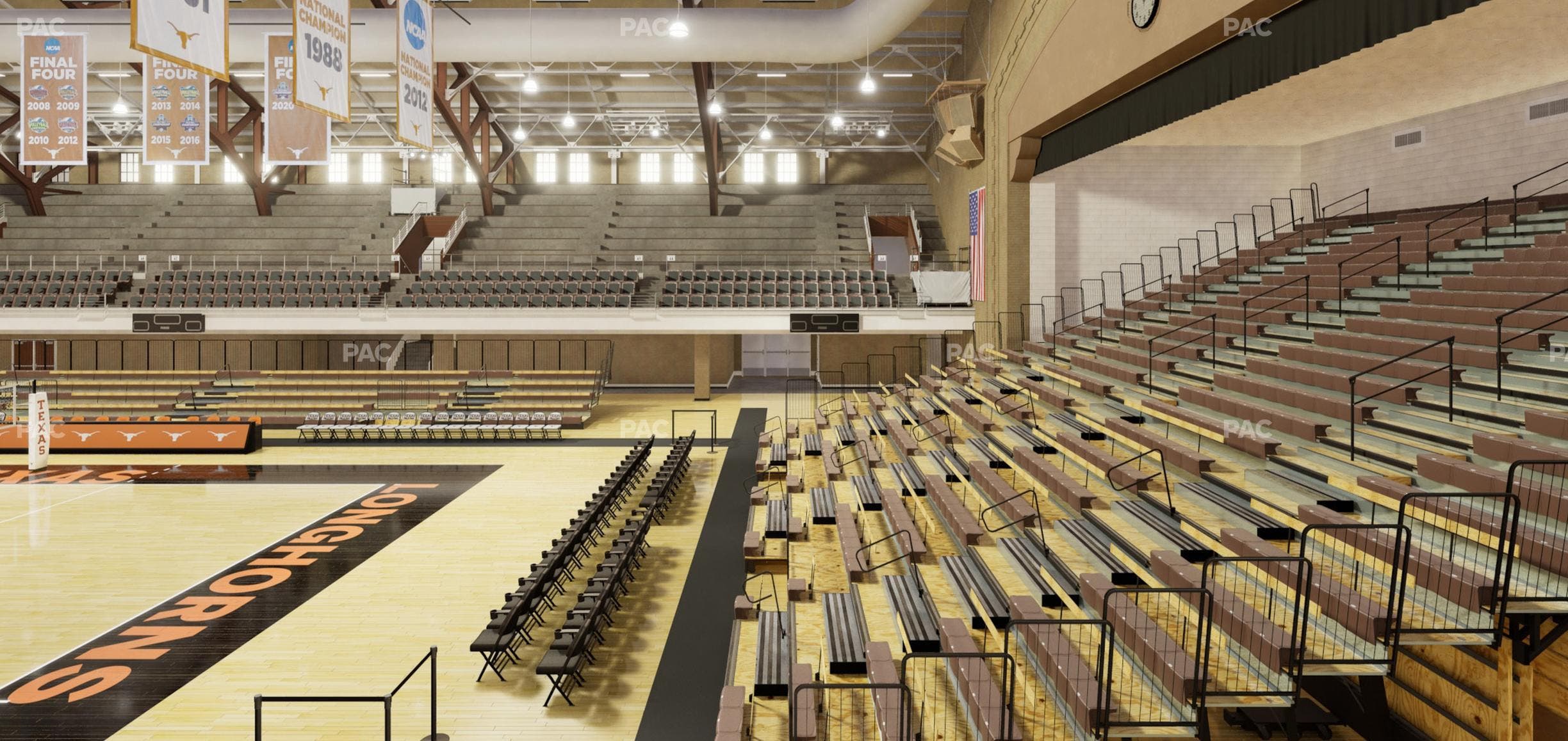 Gregory Gym - Section Chairback 31 Seat View