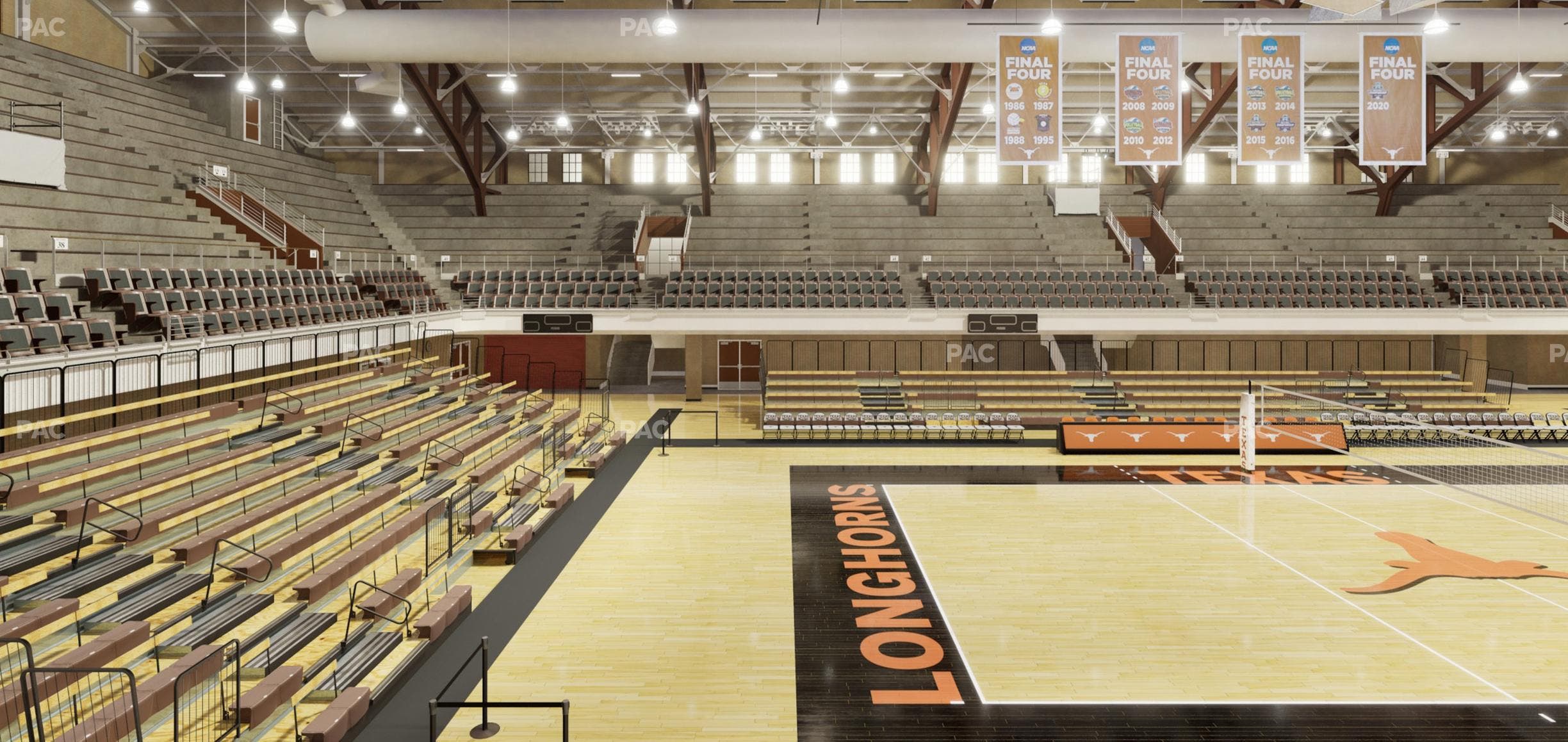 Gregory Gym - Section Chairback 34 Seat View