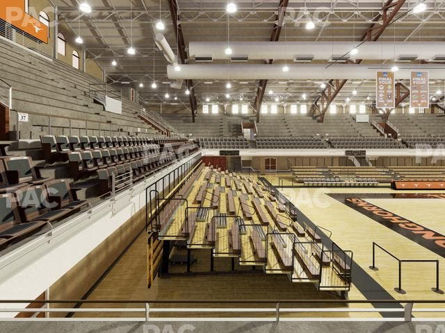 Gregory Gym - Section Chairback 35 Seat View
