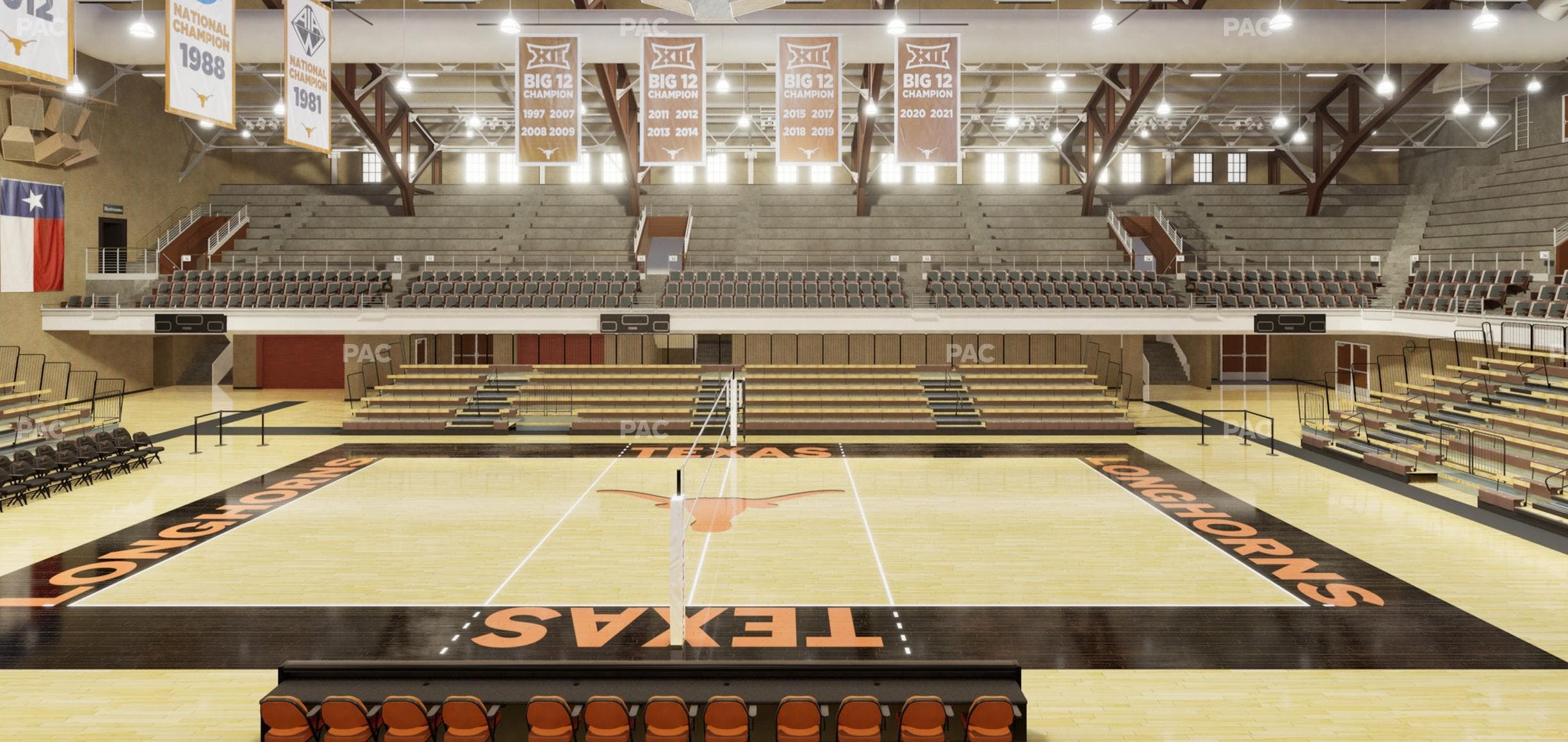 Gregory Gym - Section Chairback 42 Seat View