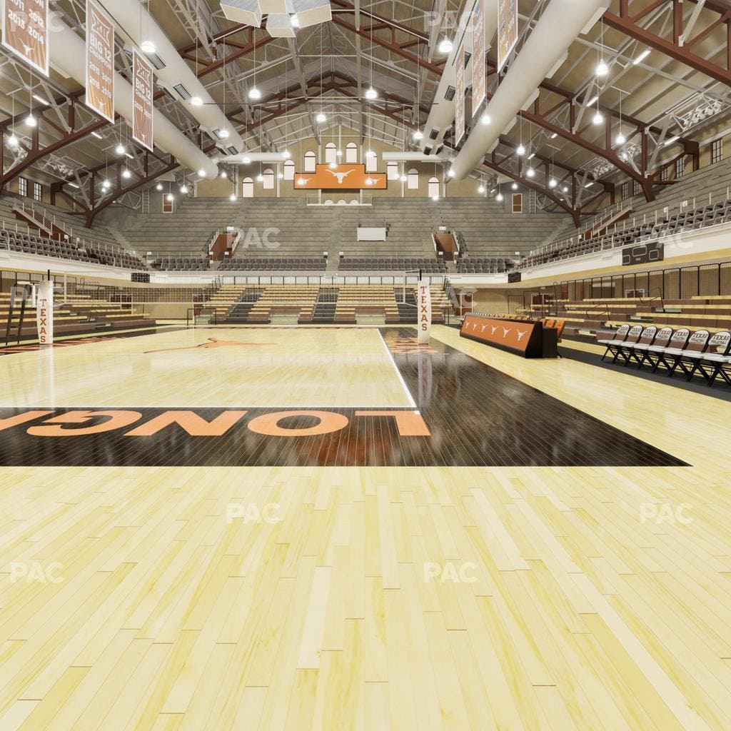 Gregory Gym - Section Courtside Seat View