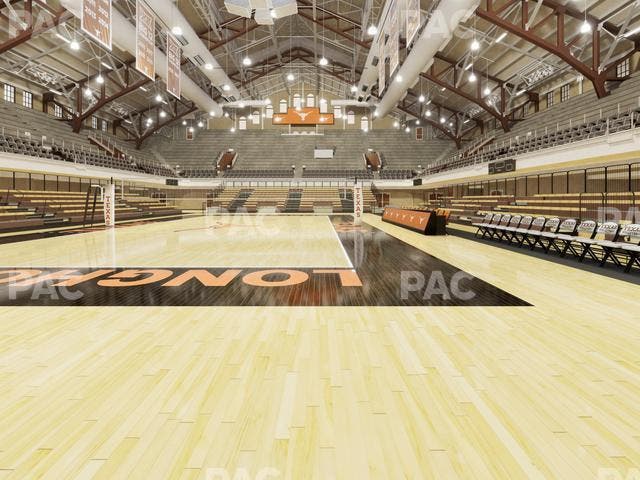 Gregory Gym - Section Courtside Seat View