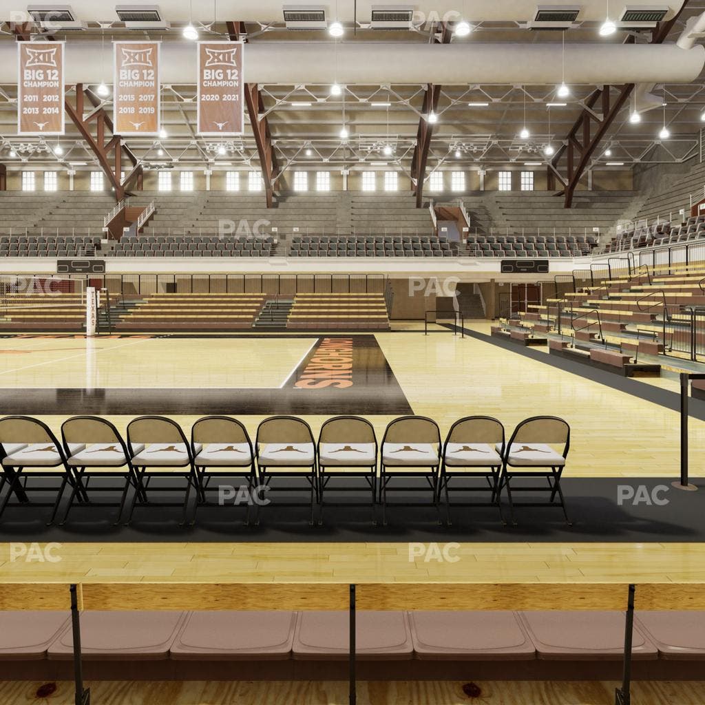 Gregory Gym - Section Floor 1 Seat View