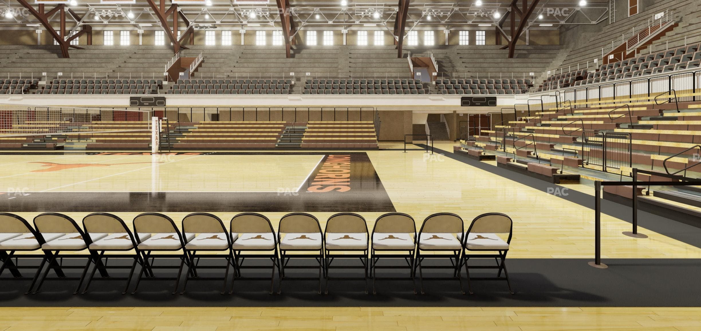 Gregory Gym - Section Floor 1 Seat View