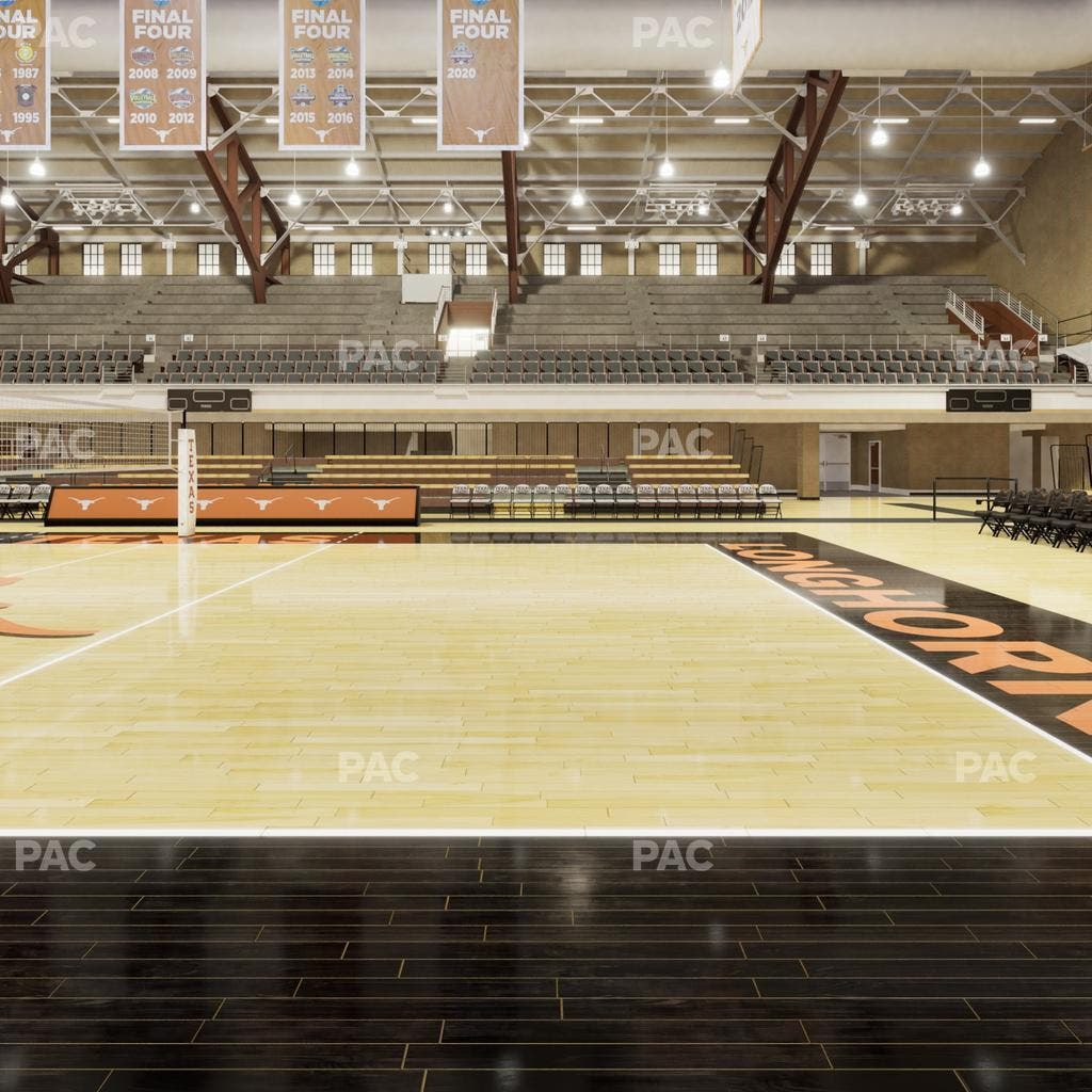 Gregory Gym - Section Floor 10 Seat View