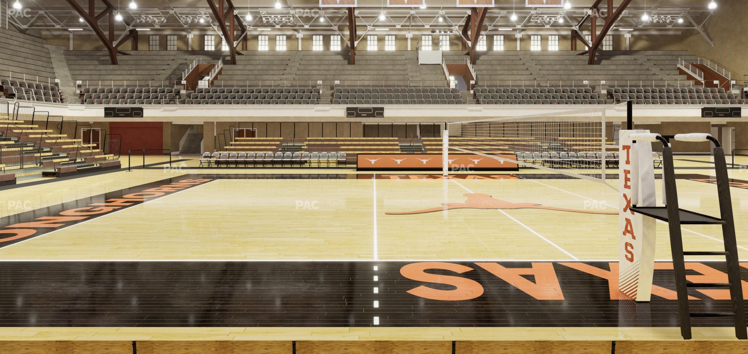 Gregory Gym - Section Floor 11 Seat View