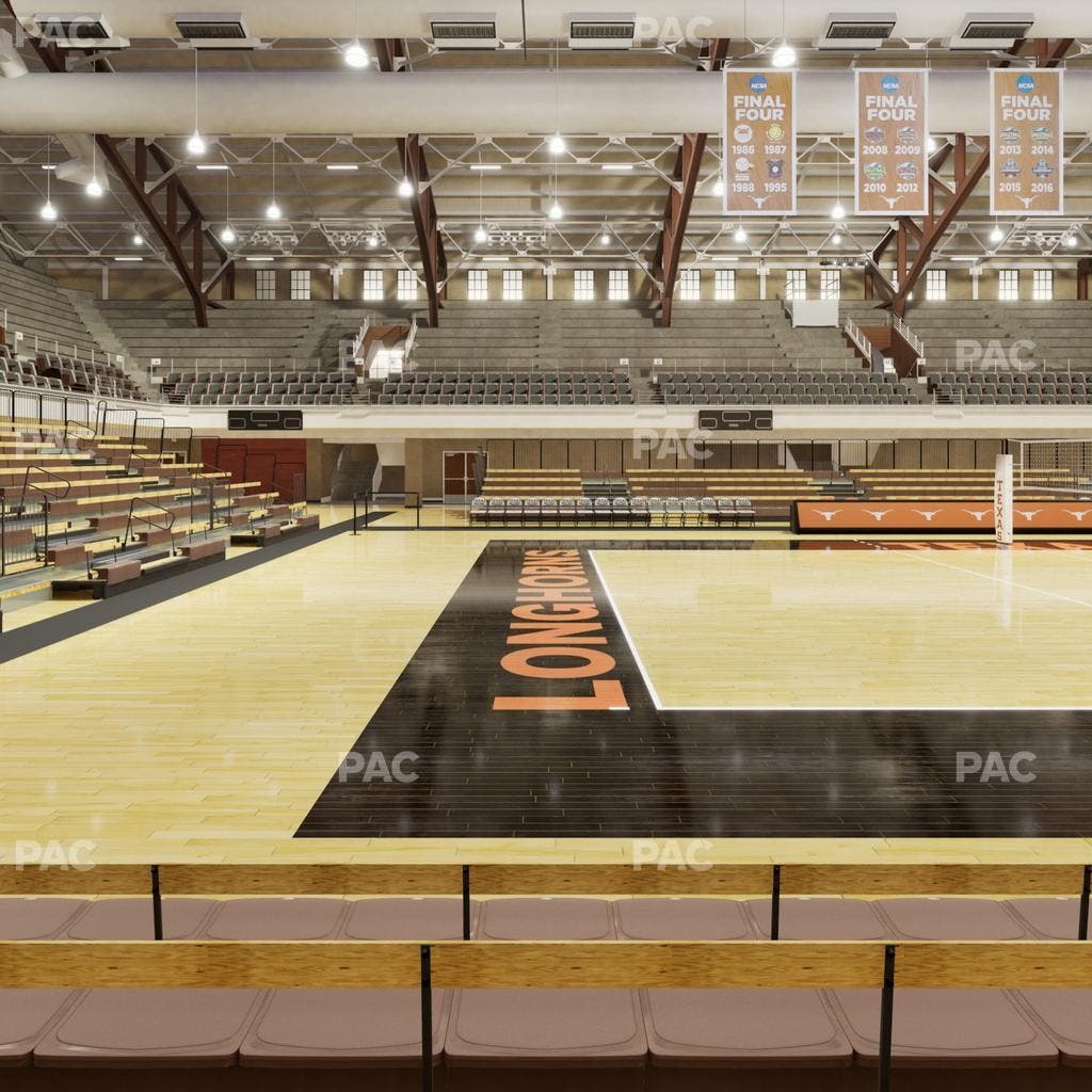 Gregory Gym - Section Floor 12 Seat View