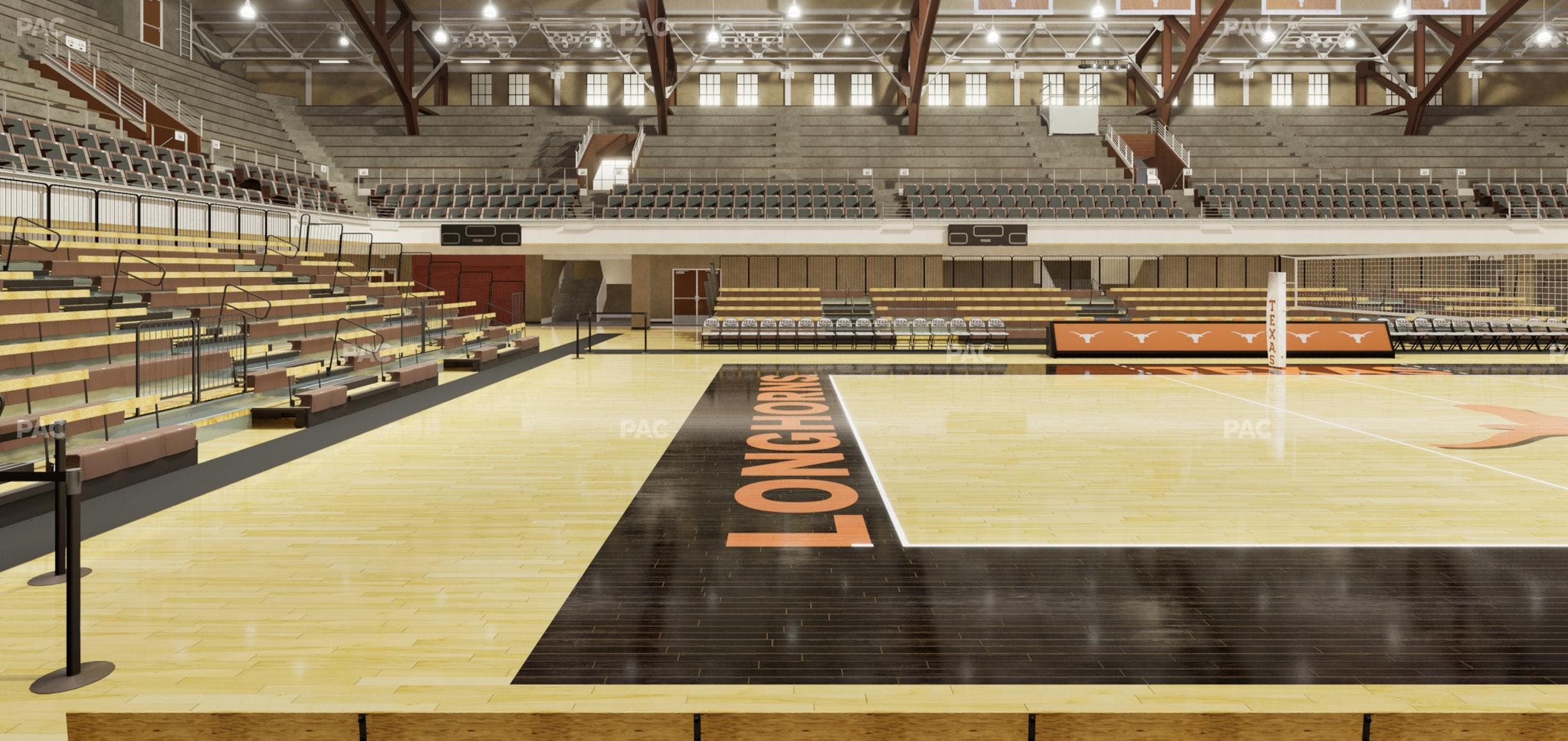 Gregory Gym - Section Floor 12 Seat View