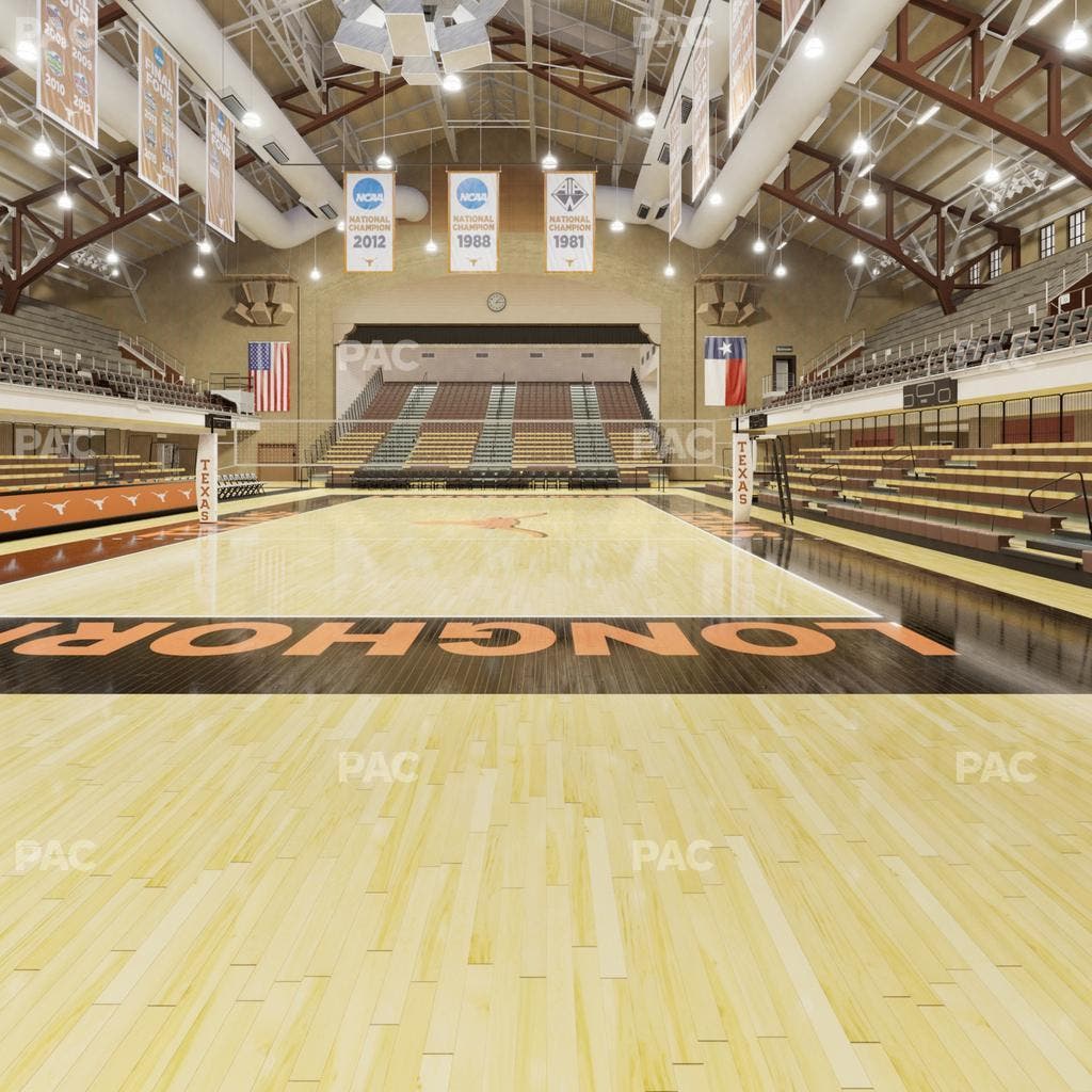 Gregory Gym - Section Floor 14 Seat View