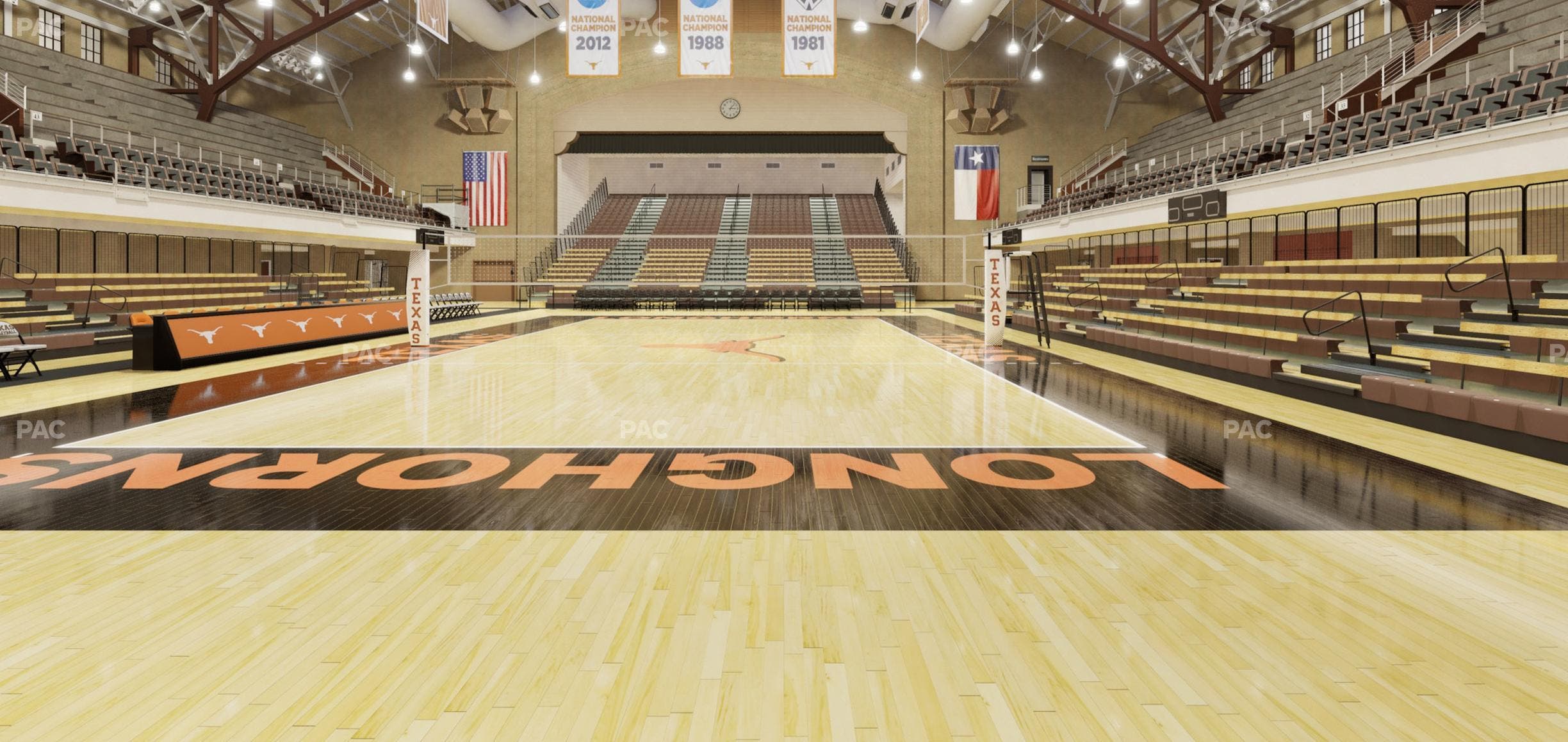 Gregory Gym - Section Floor 14 Seat View