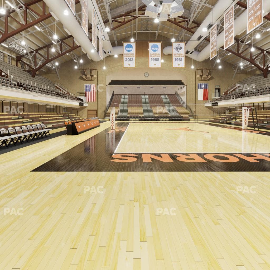 Gregory Gym - Section Floor 15 Seat View