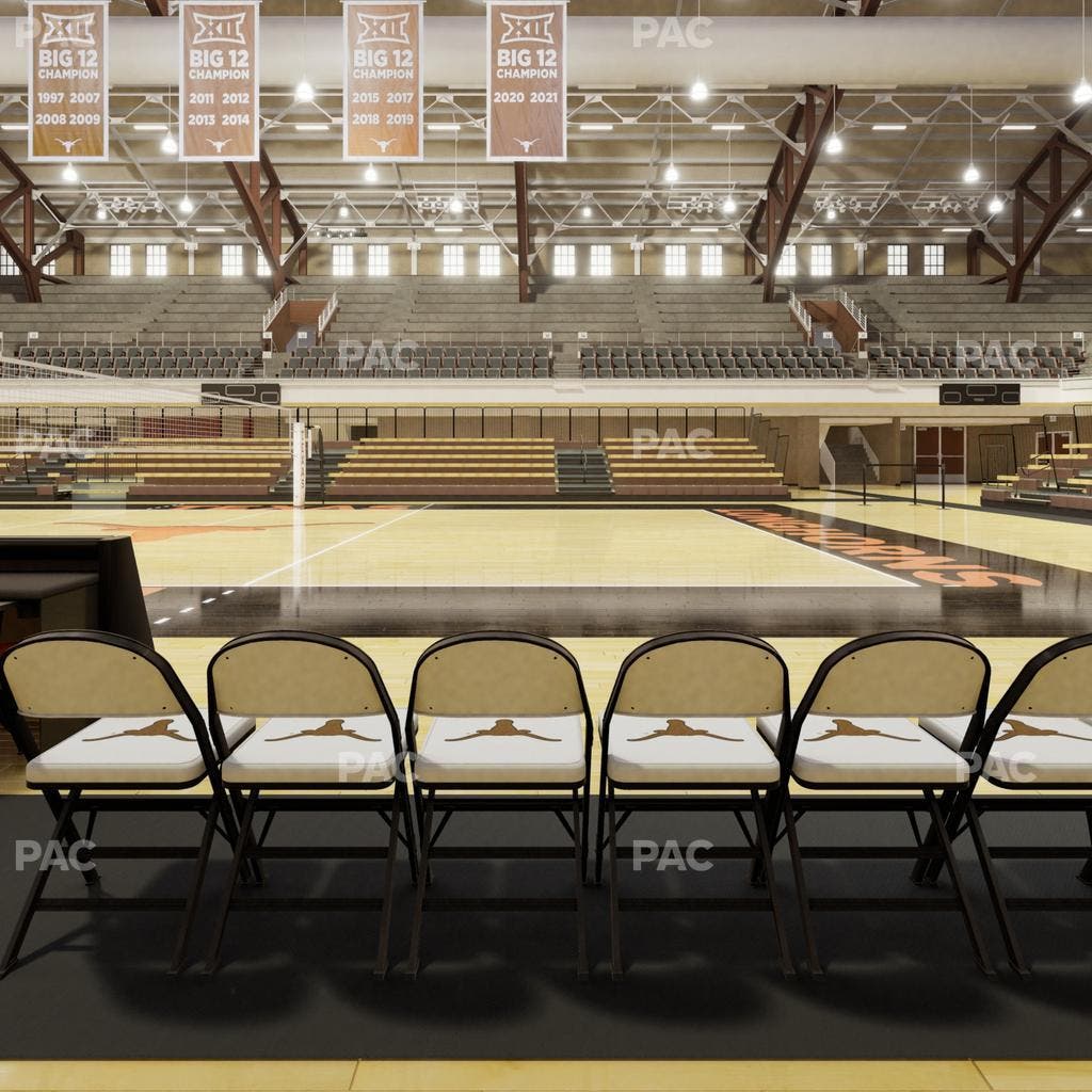 Gregory Gym - Section Floor 2 Seat View