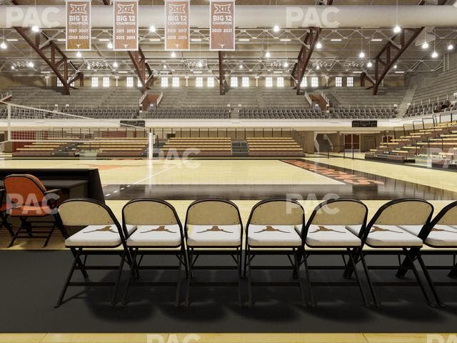 Gregory Gym - Section Floor 2 Seat View