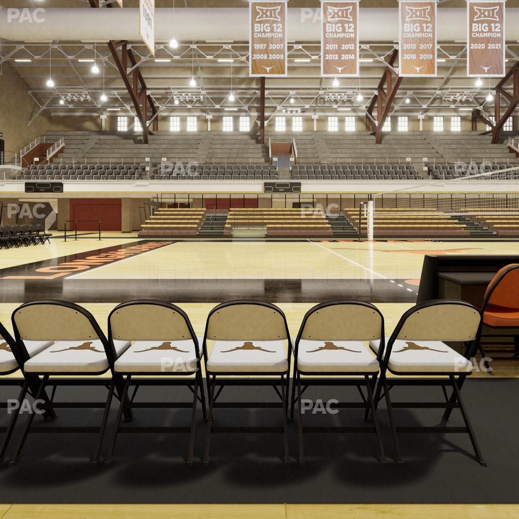 Gregory Gym - Section Floor 3 Seat View