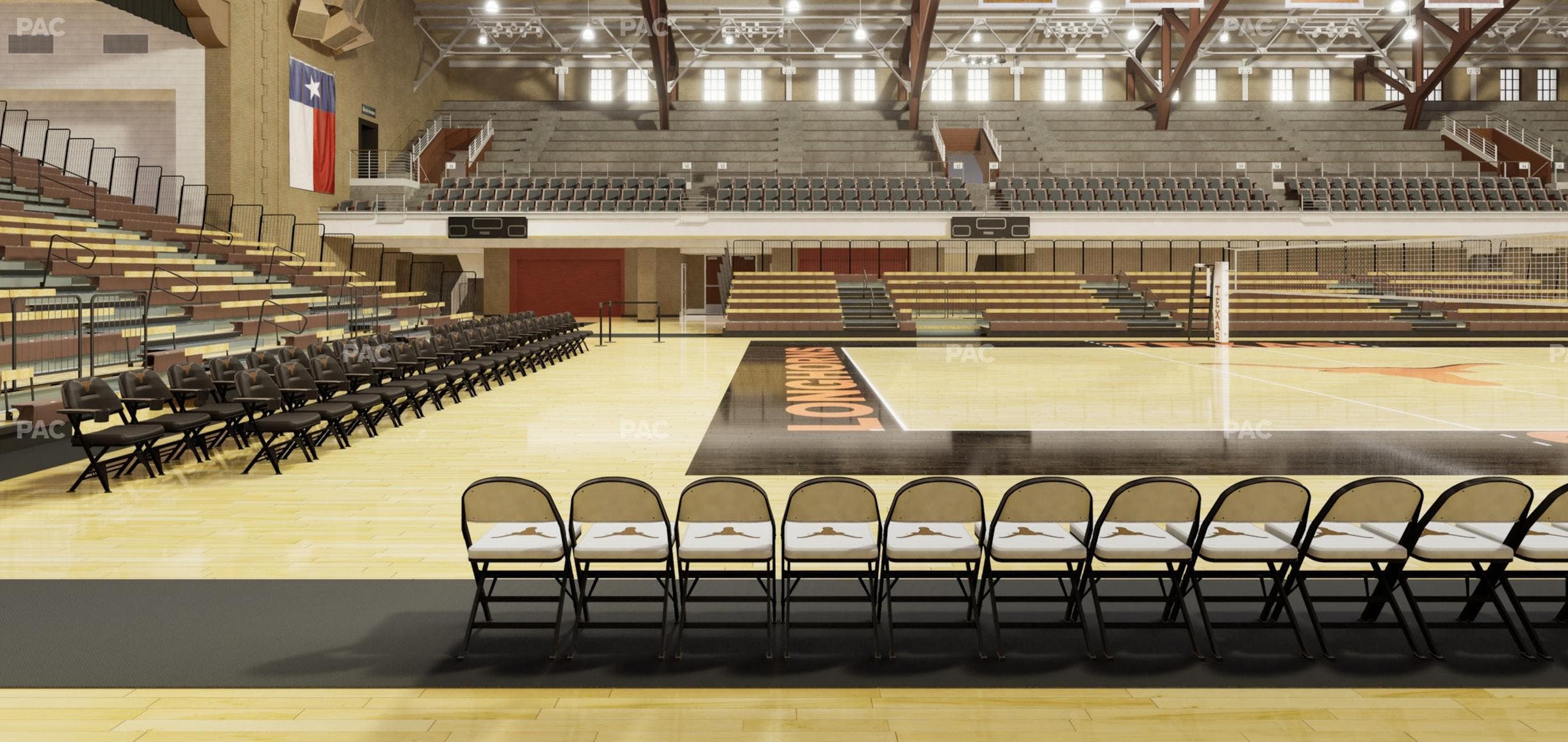 Gregory Gym - Section Floor 4 Seat View