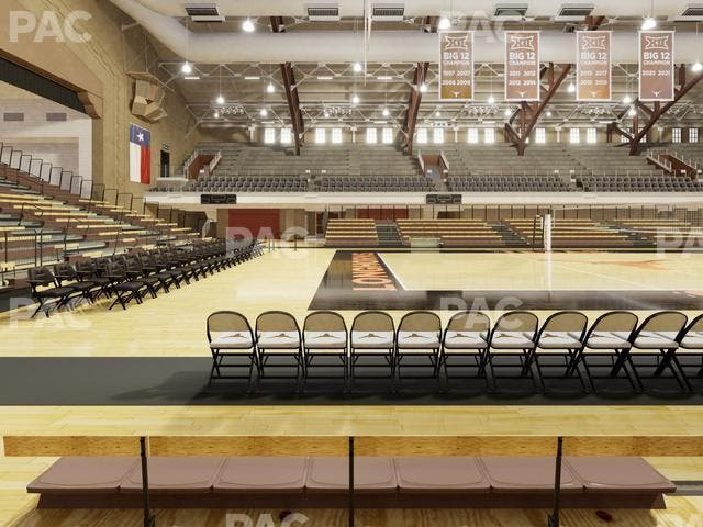 Gregory Gym - Section Floor 4 Seat View