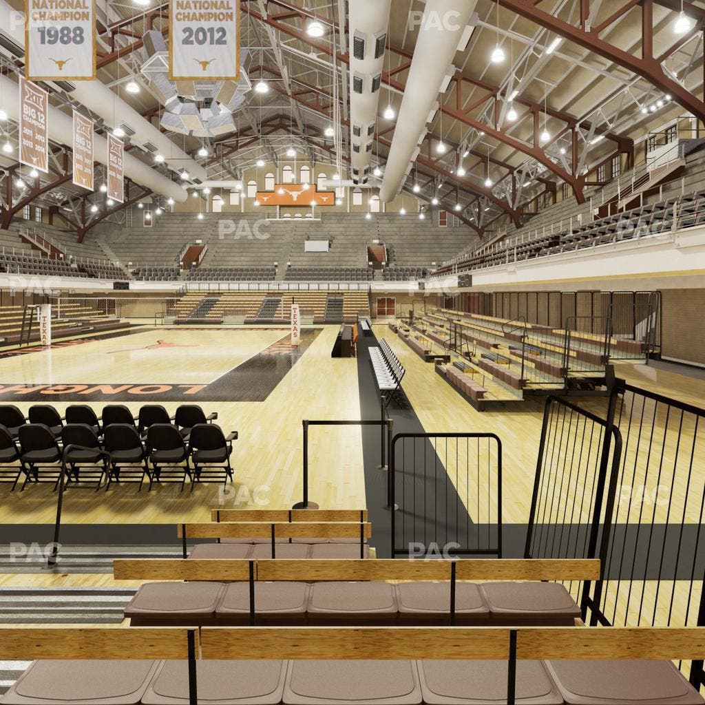 Gregory Gym - Section Floor 5 Seat View