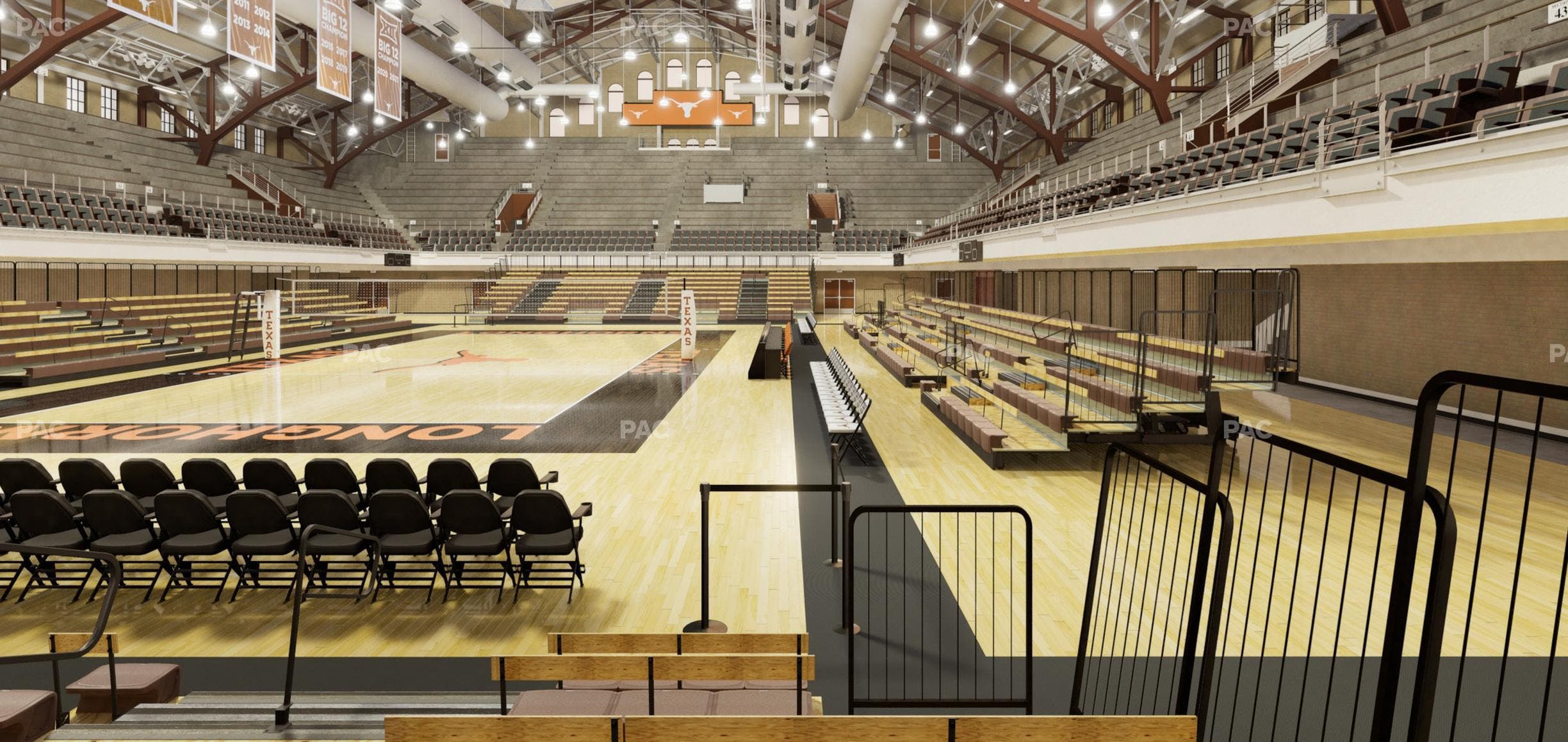 Gregory Gym - Section Floor 5 Seat View