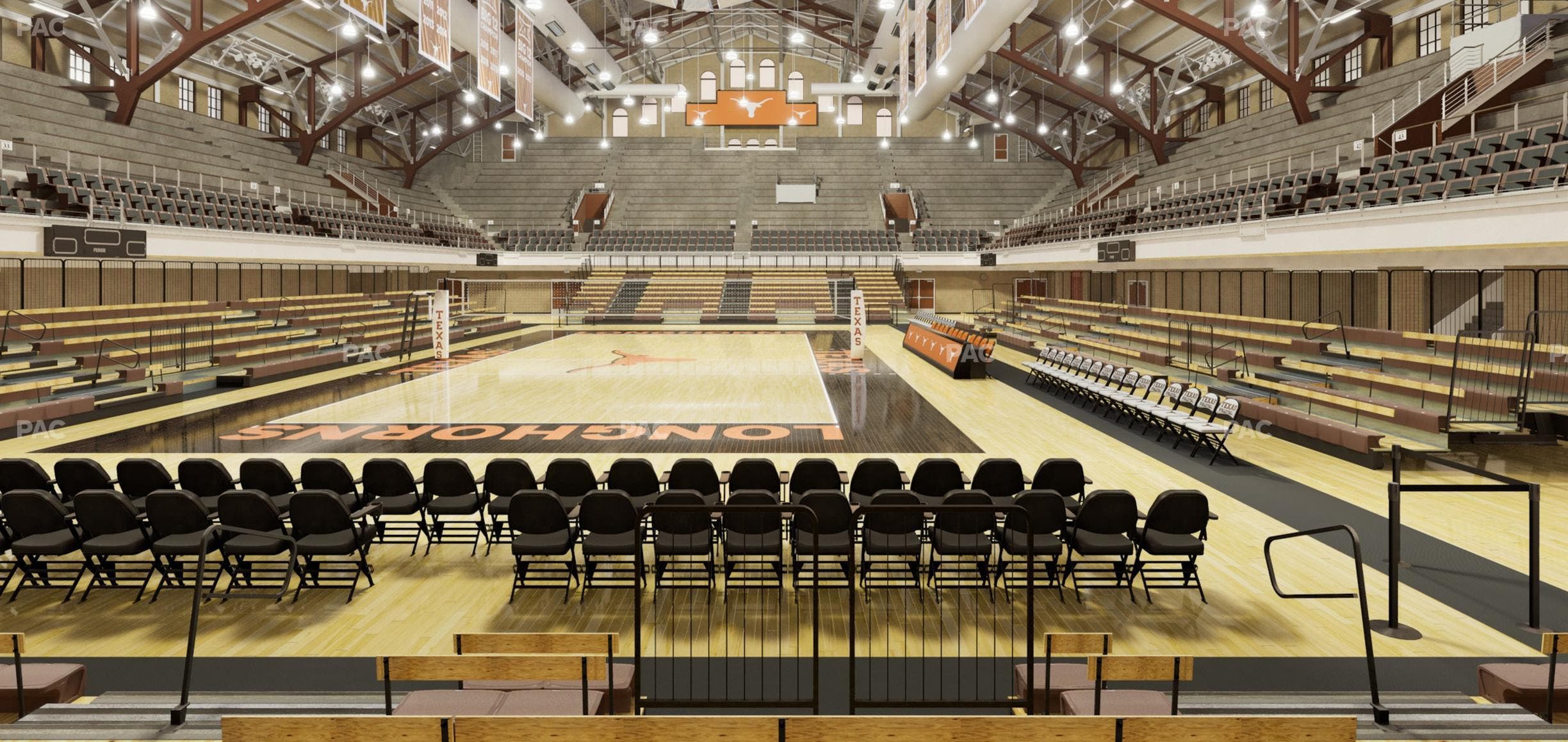 Gregory Gym - Section Floor 6 Seat View