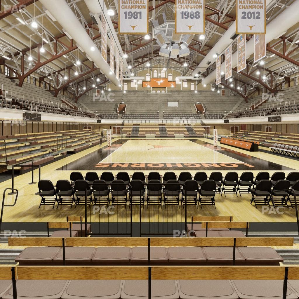 Gregory Gym - Section Floor 7 Seat View