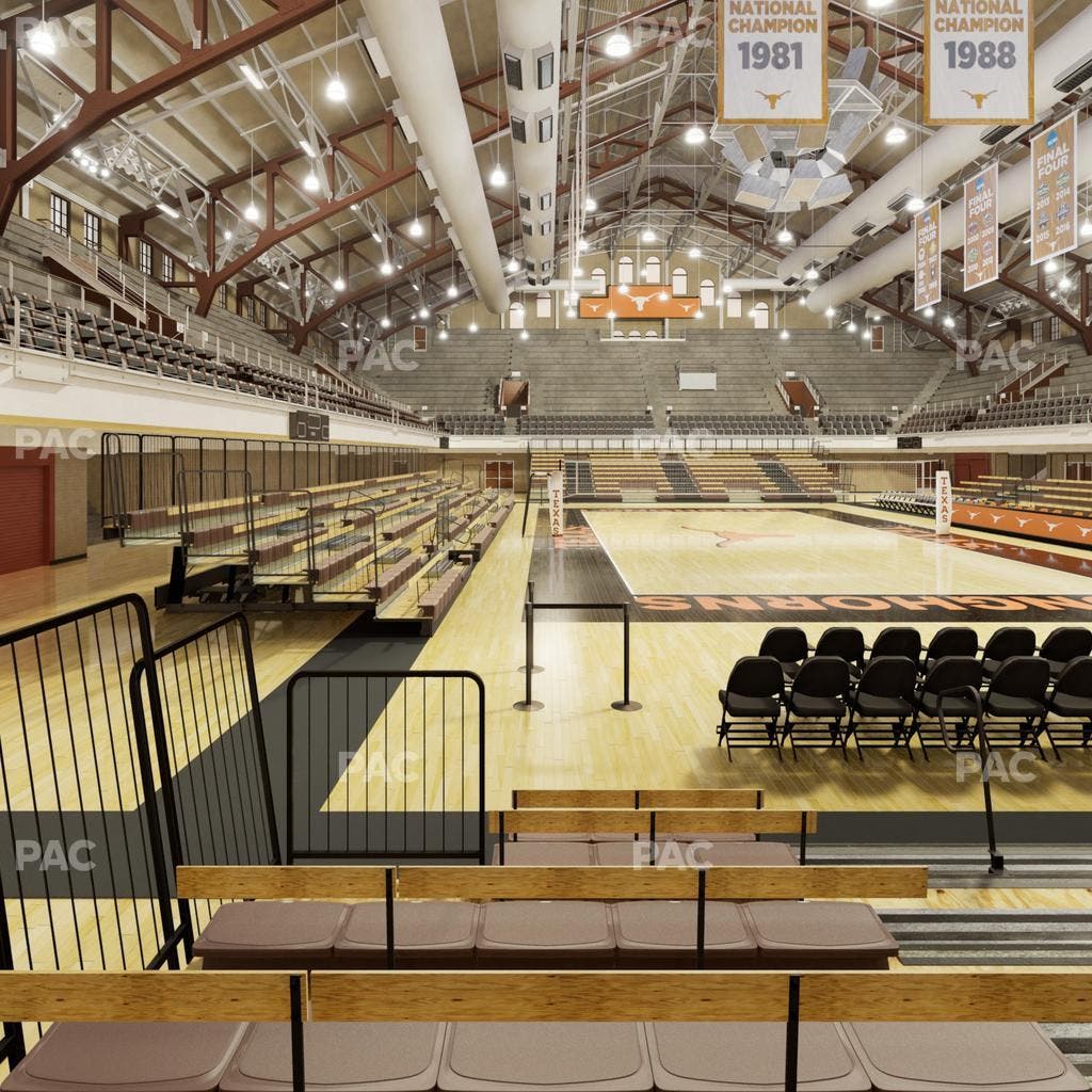 Gregory Gym - Section Floor 8 Seat View