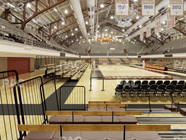 Gregory Gym - Section Floor 8 Seat View