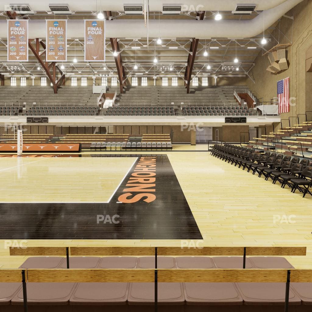 Gregory Gym - Section Floor 9 Seat View