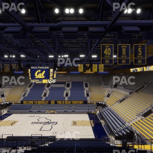 Haas Pavilion - Section 1 Seat View