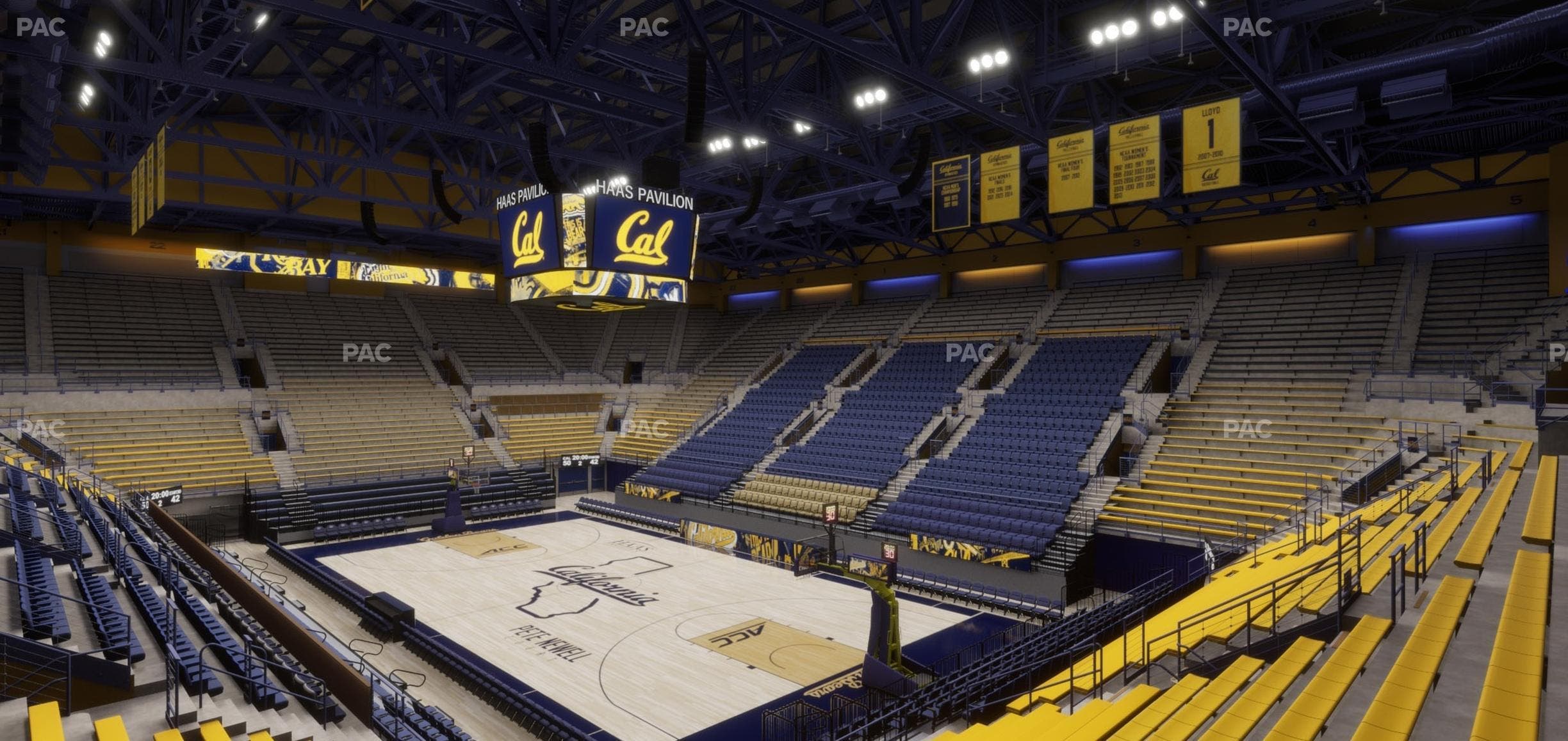 Haas Pavilion - Section 10 W Seat View