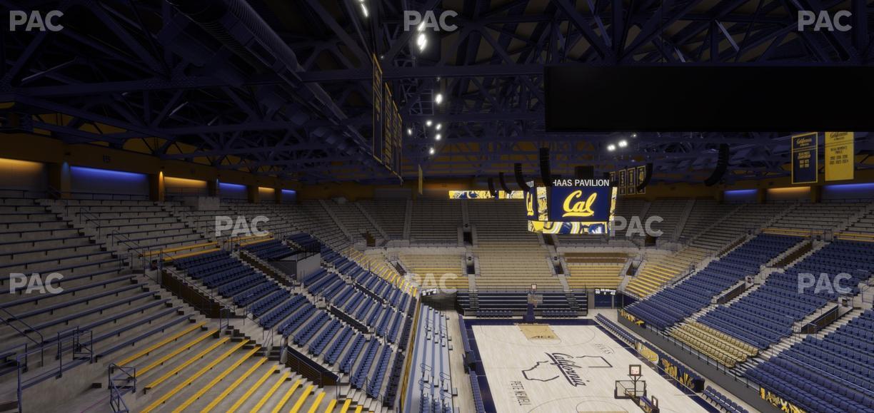 Haas Pavilion - Section 10 Seat View