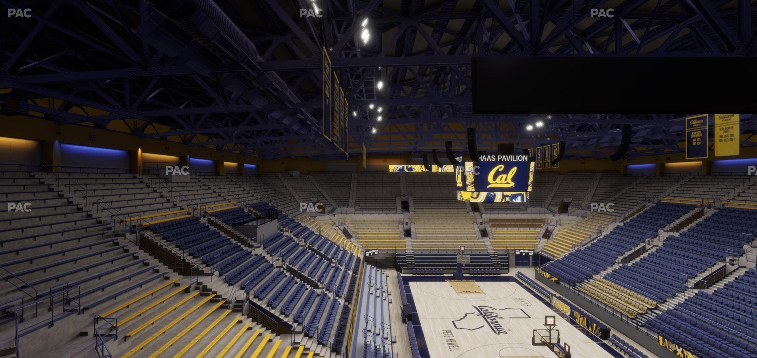 Haas Pavilion - Section 10 Seat View