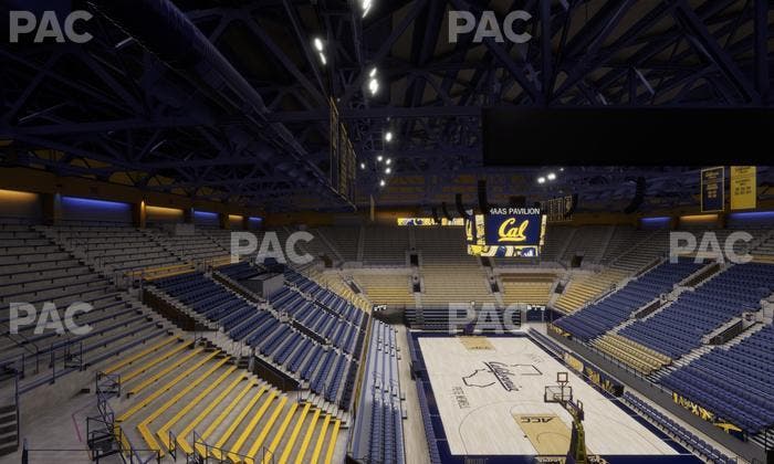 Haas Pavilion - Section 10 Seat View