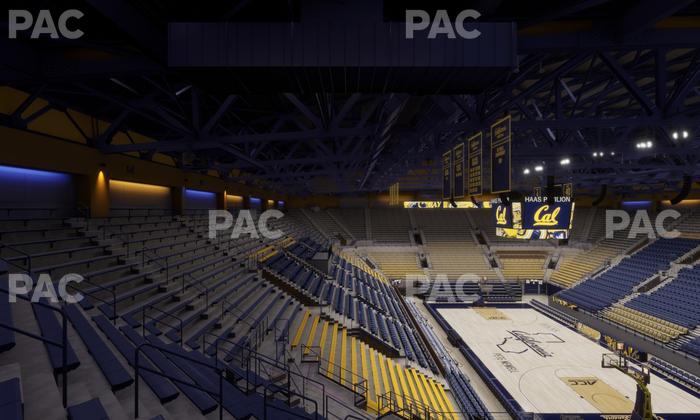 Haas Pavilion - Section 11 Seat View
